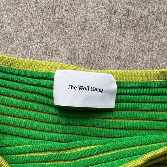 The Wolf Gang Green Knit Tube Dress - Picture 4 of 7